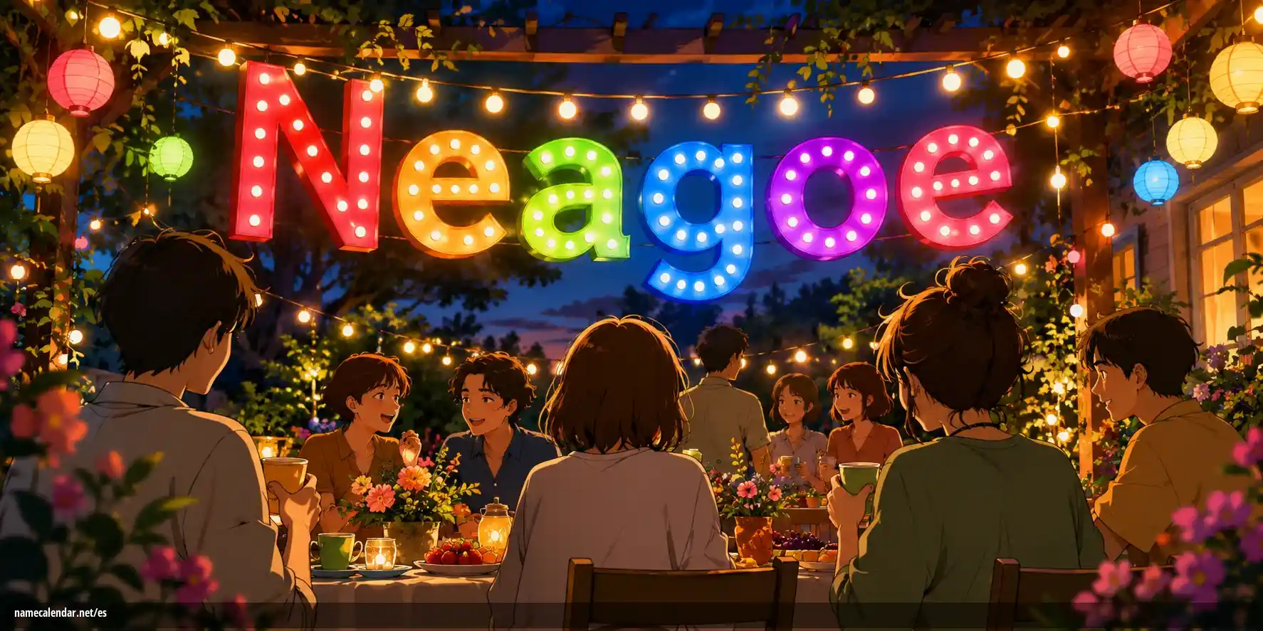 Celebración del onomástico y del nombre - Neagoe