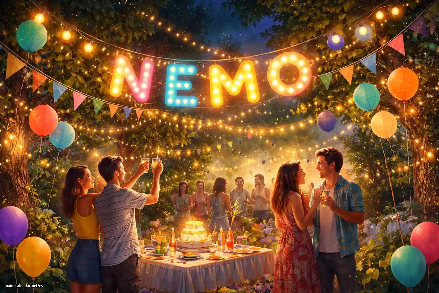 Celebración del onomástico y del nombre - Nemo