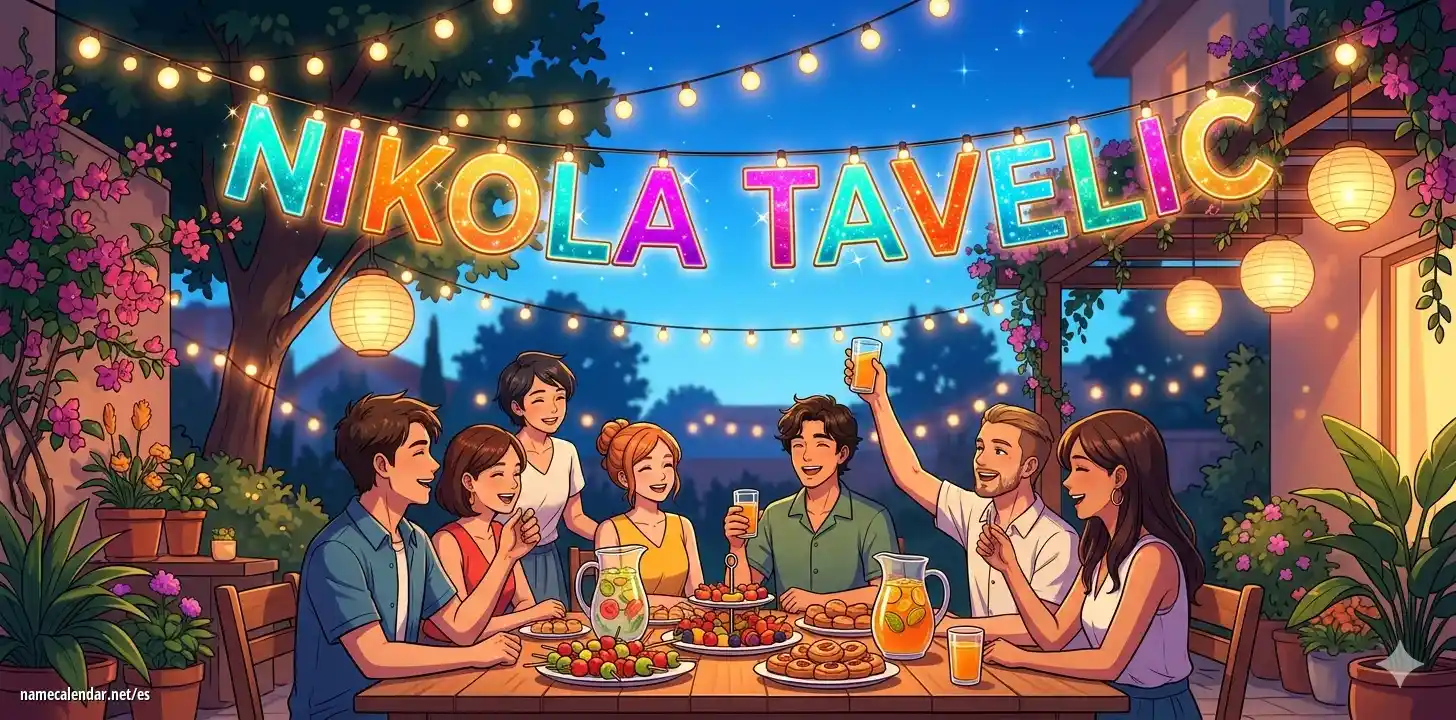 Celebración del onomástico y del nombre - Nikola Tavelic