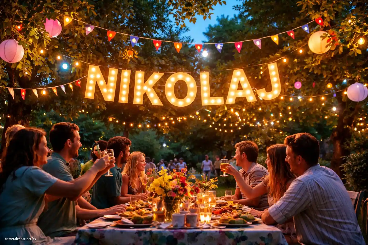 Celebración del onomástico y del nombre - Nikolaj