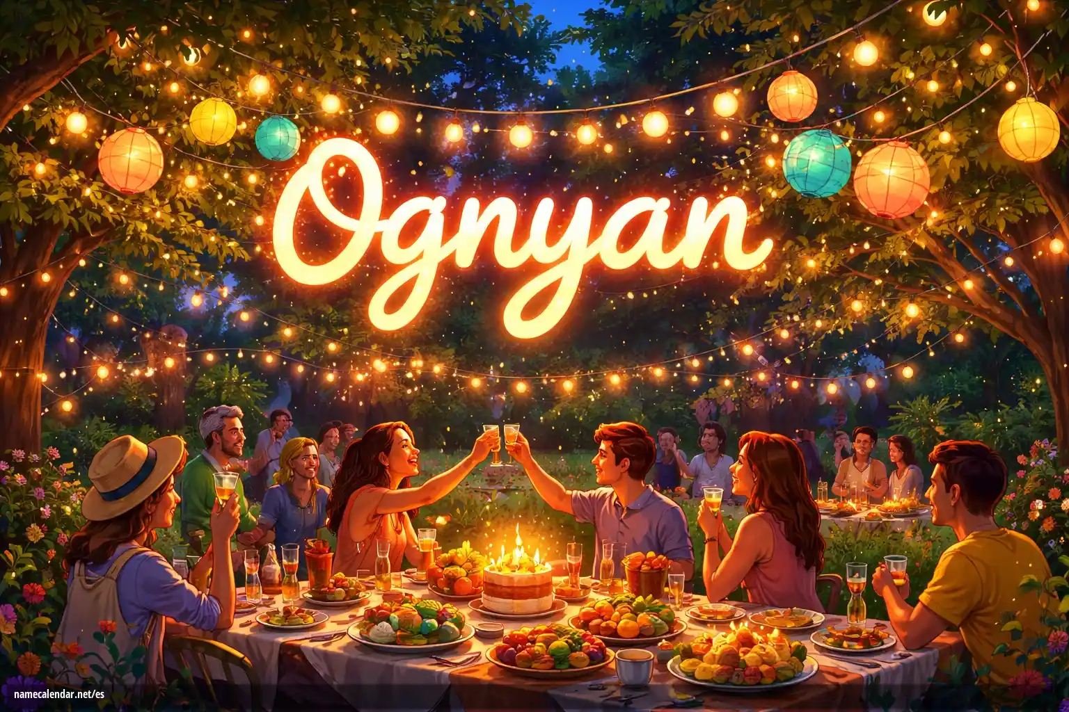 Celebración del onomástico y del nombre - Ognyan
