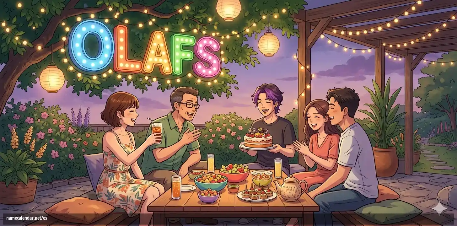 Celebración del onomástico y del nombre - Olafs