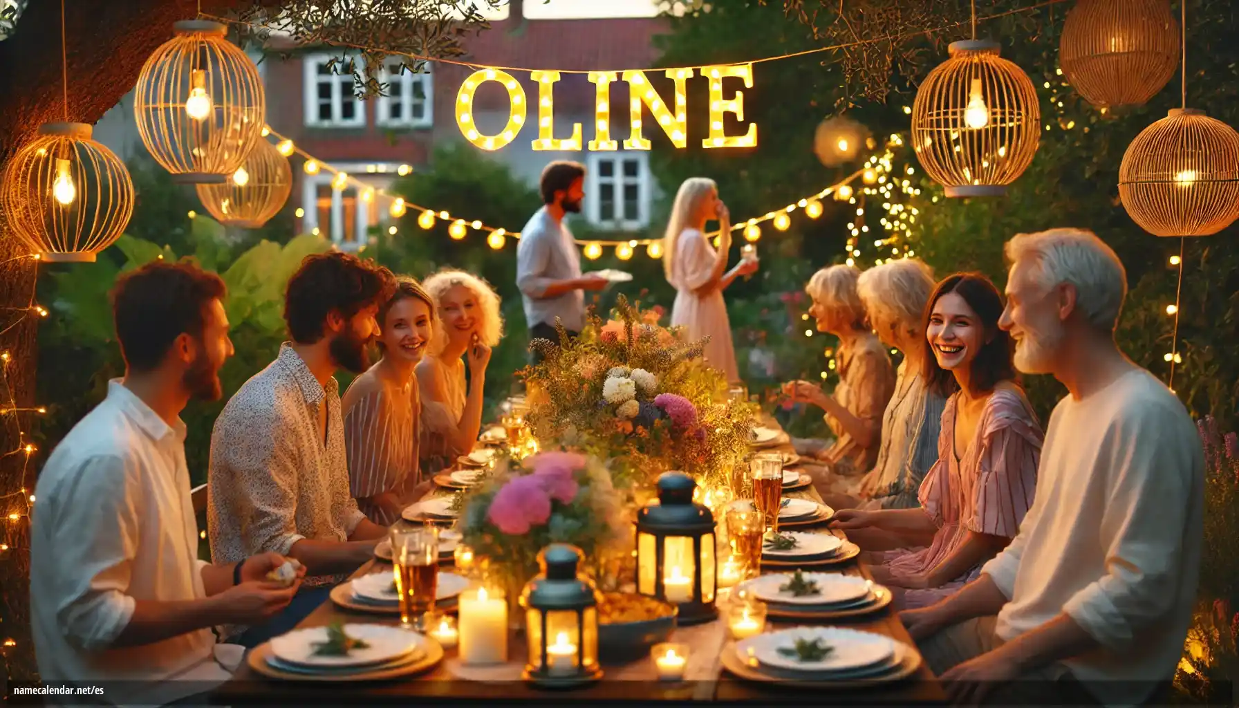 Celebración del onomástico y del nombre - Oline