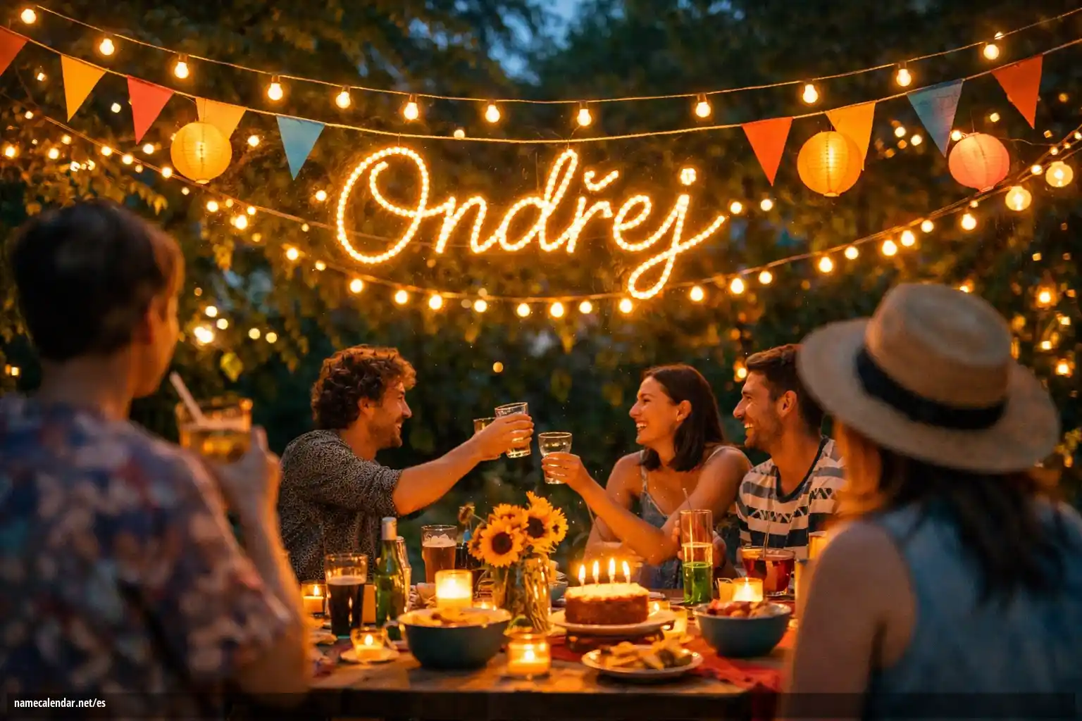 Celebración del onomástico y del nombre - Ondřej