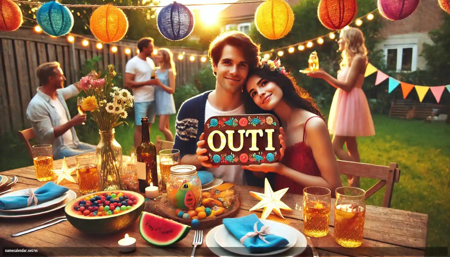 Celebración del onomástico y del nombre - Outi