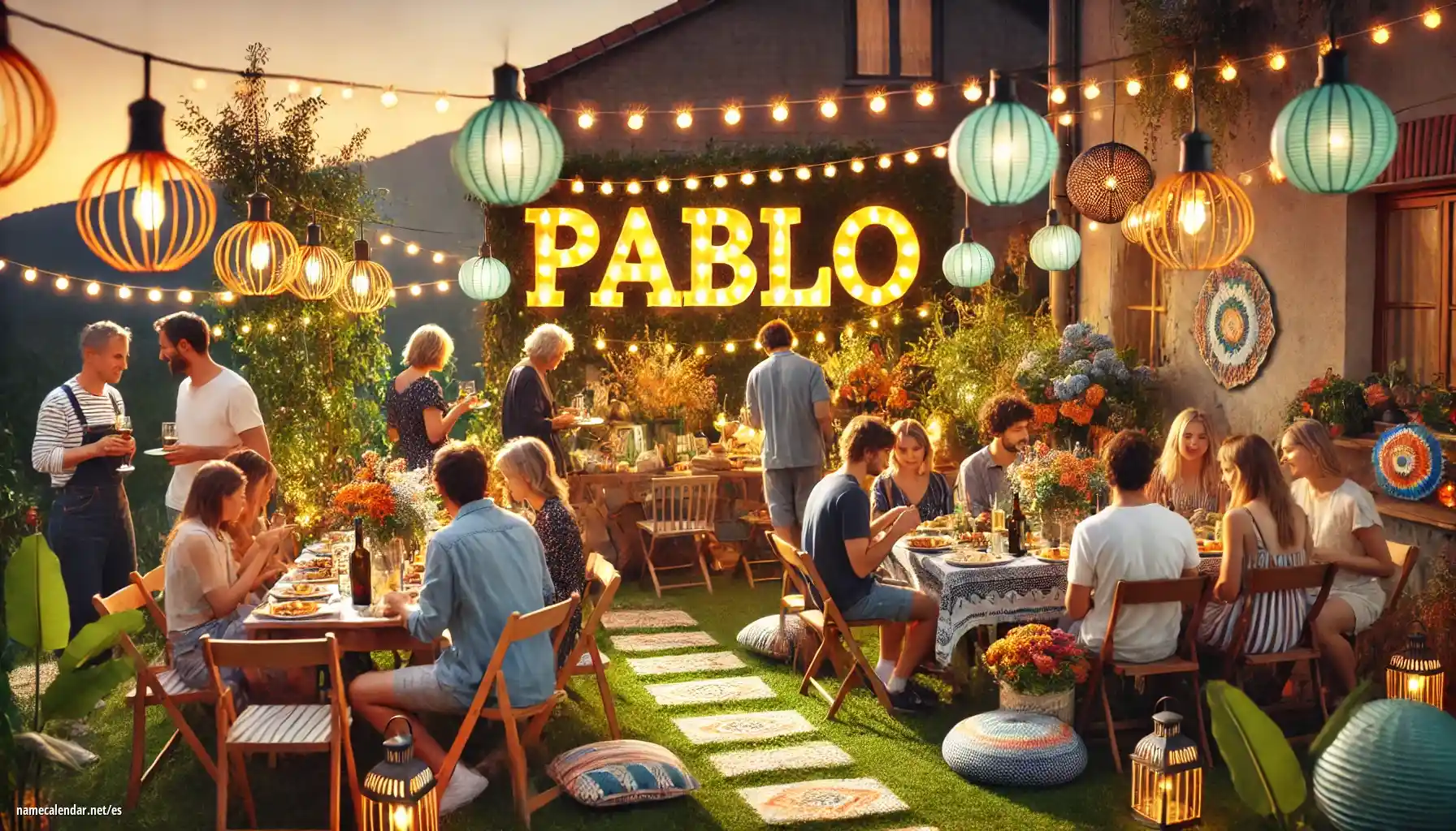 Celebración del onomástico y del nombre - Pablo