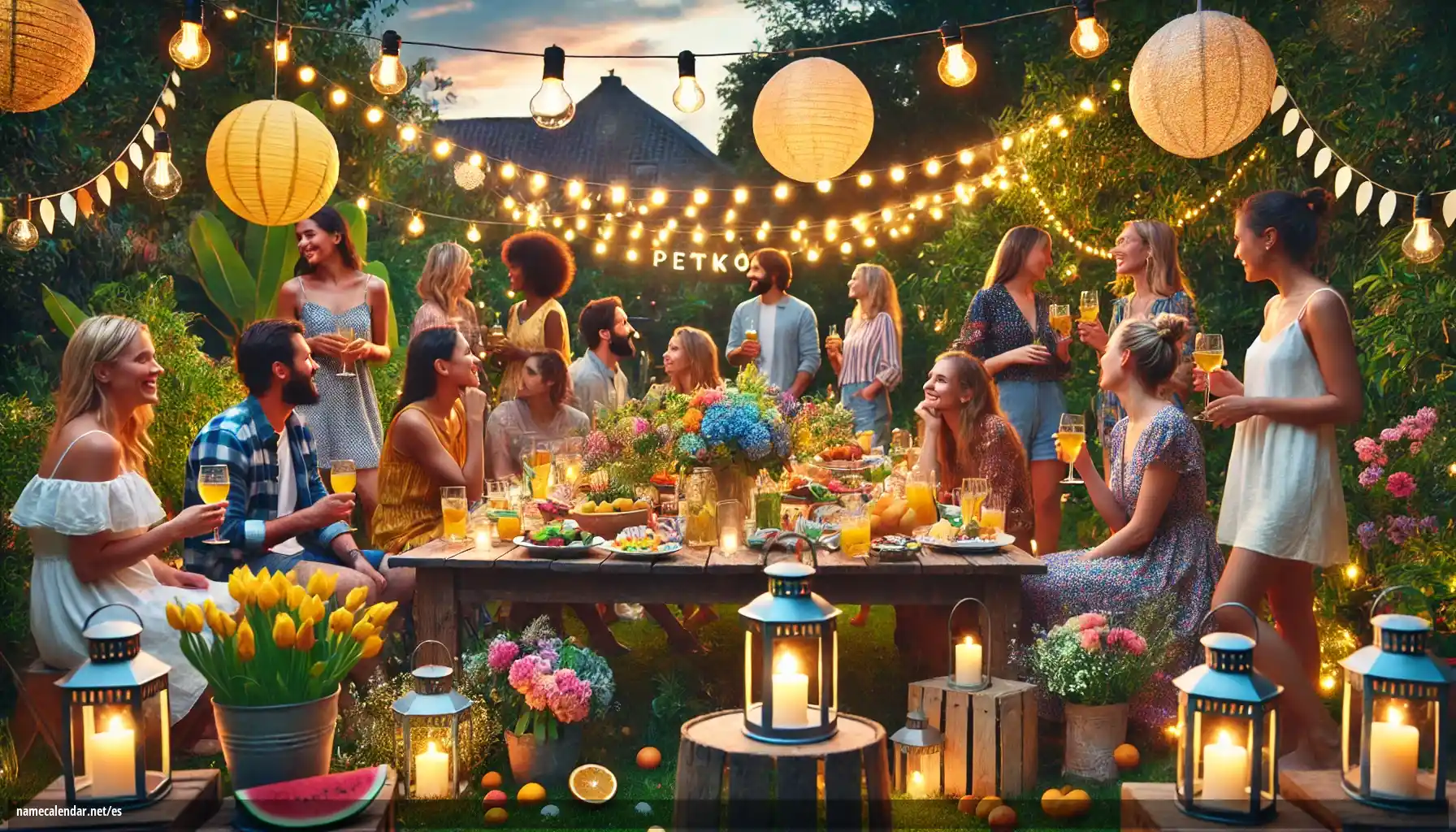 Celebración del onomástico y del nombre - Petko