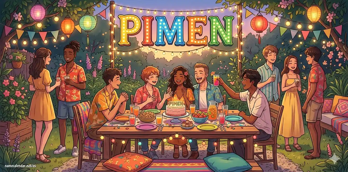 Celebración del onomástico y del nombre - Pimen