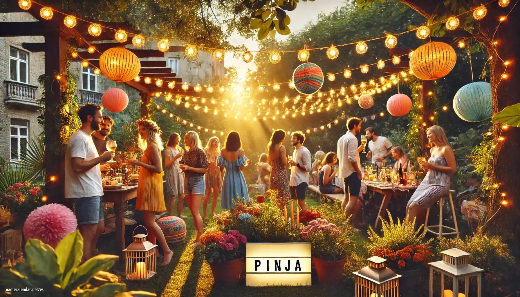 Celebración del onomástico y del nombre - Pinja