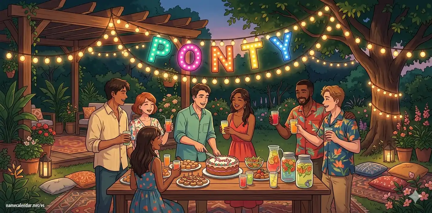 Celebración del onomástico y del nombre - Ponty