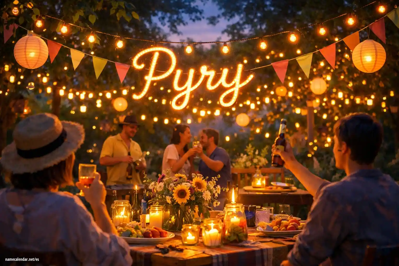 Celebración del onomástico y del nombre - Pyry