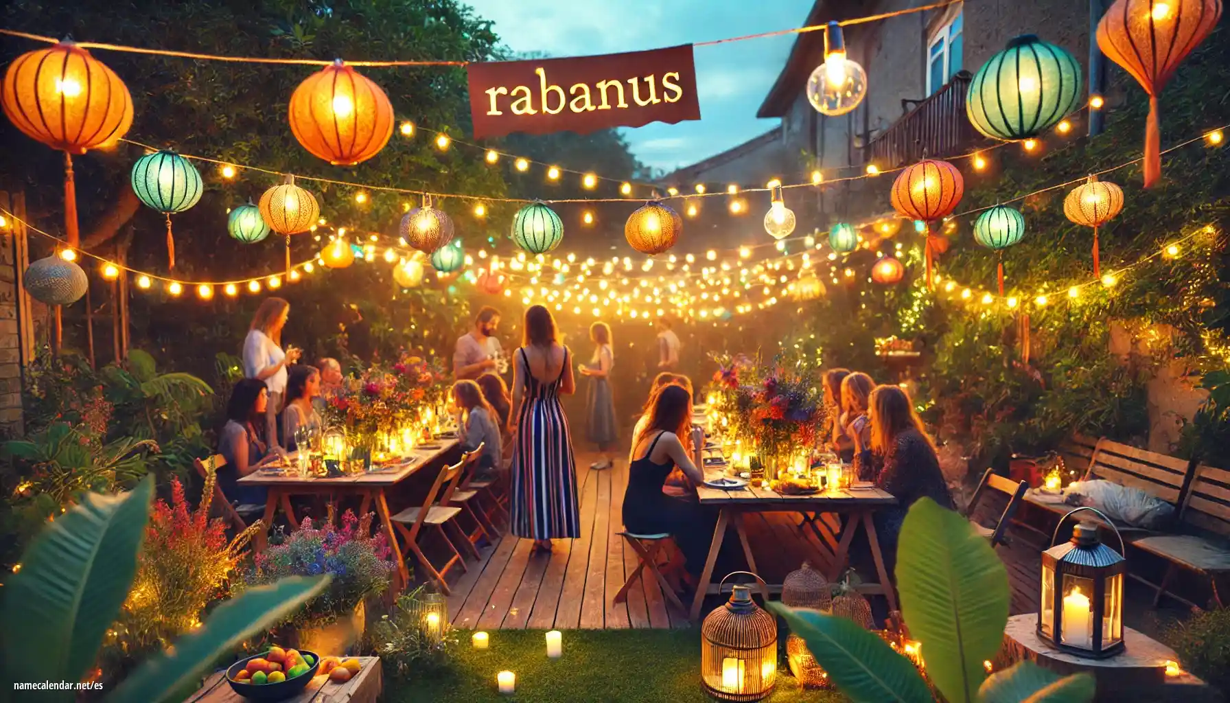 Celebración del onomástico y del nombre - Rabanus