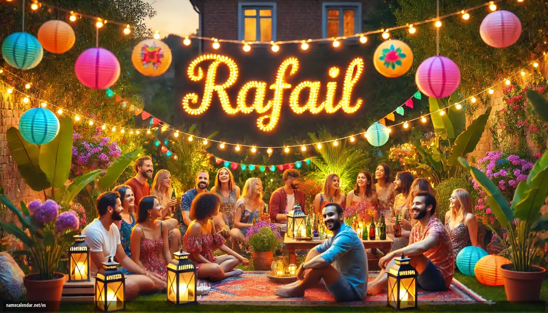 Celebración del onomástico y del nombre - Rafail