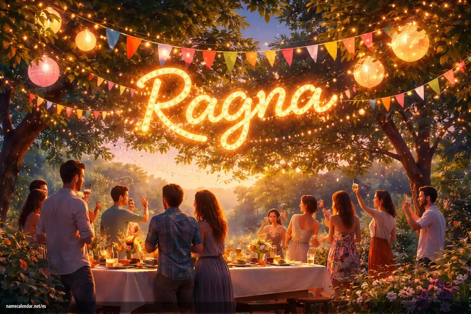 Celebración del onomástico y del nombre - Ragna