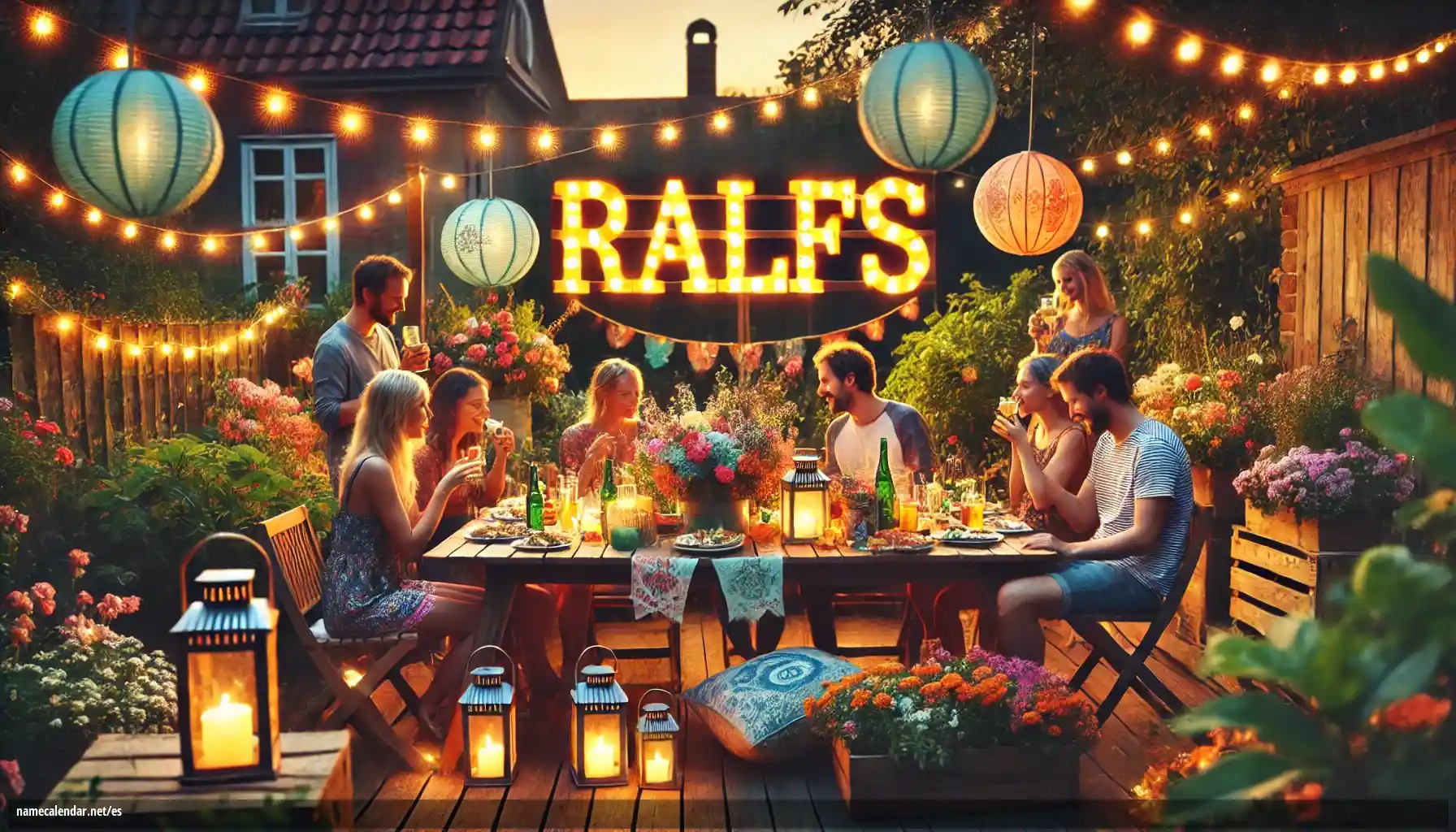 Celebración del onomástico y del nombre - Ralfs
