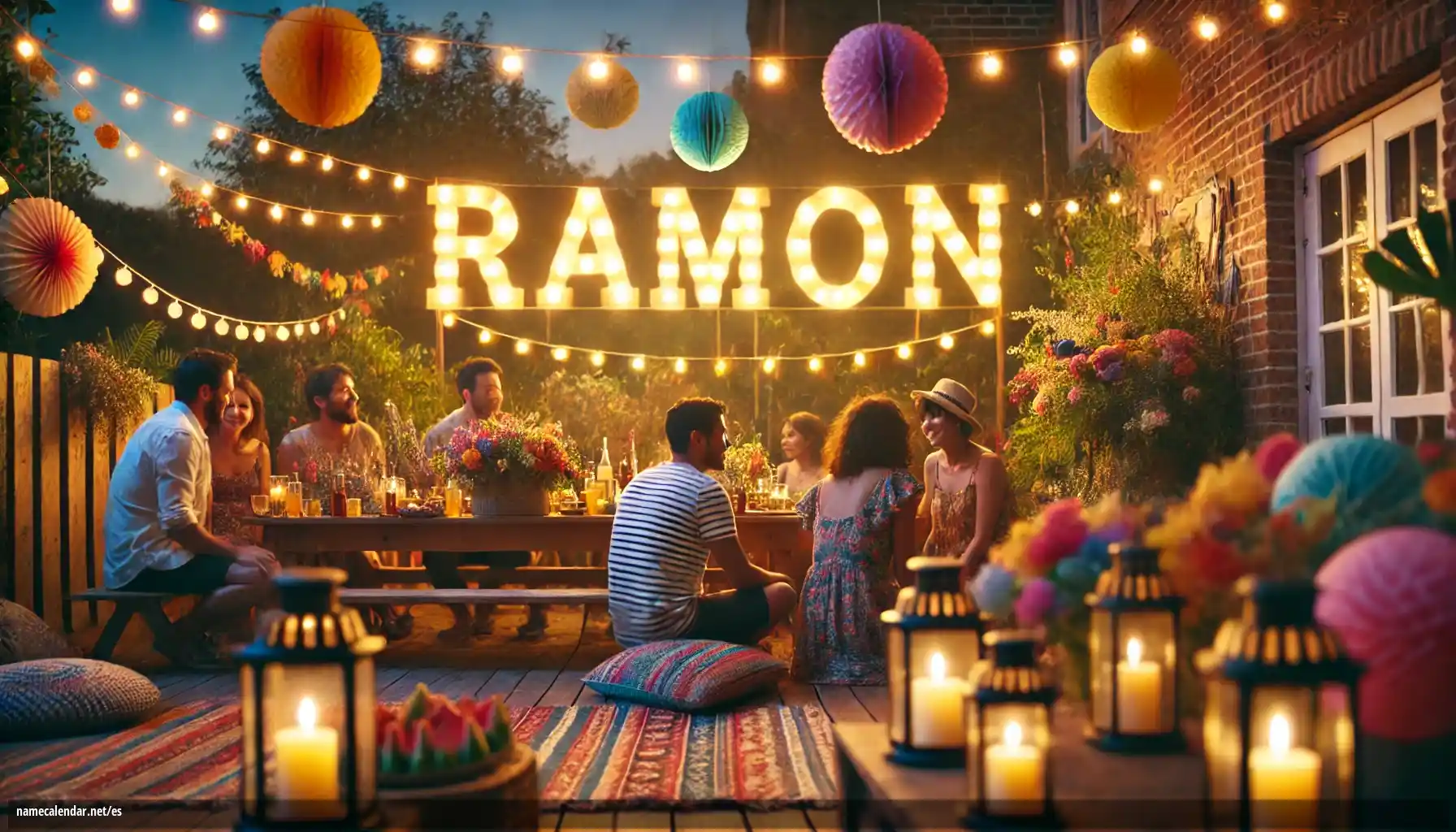 Celebración del onomástico y del nombre - Ramon