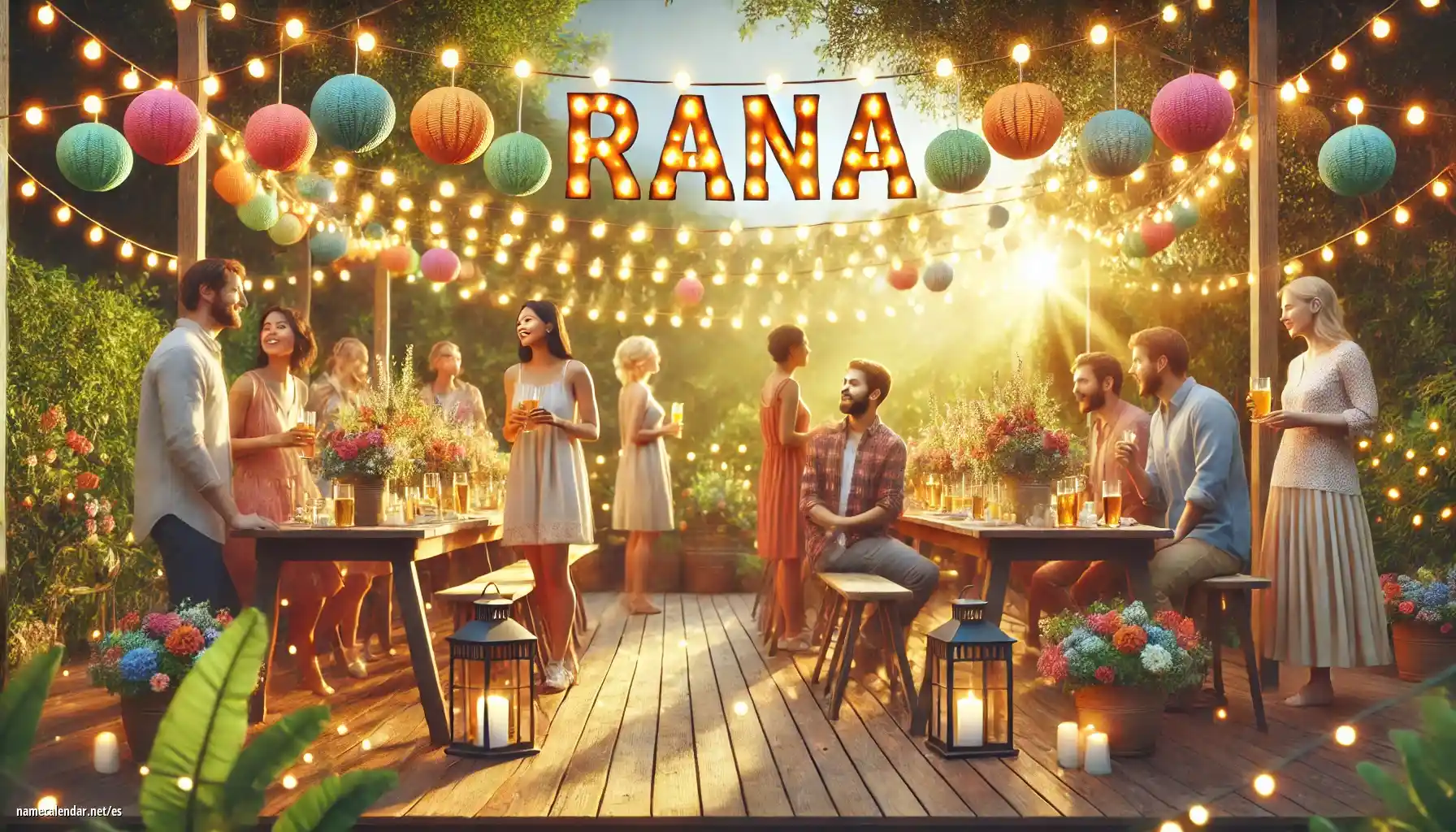 Celebración del onomástico y del nombre - Rana