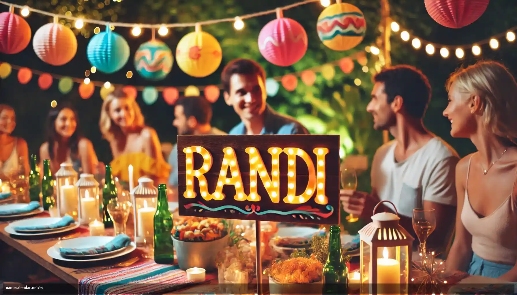 Celebración del onomástico y del nombre - Randi