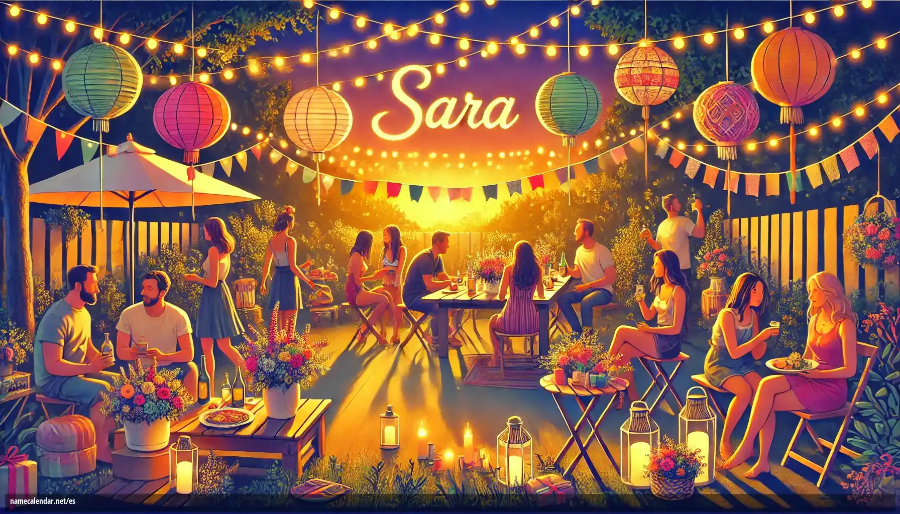 Celebración del onomástico y del nombre - Sára