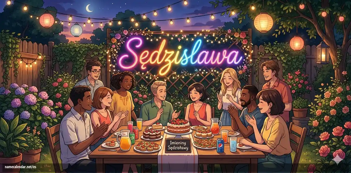 Celebración del onomástico y del nombre - Sędzisława