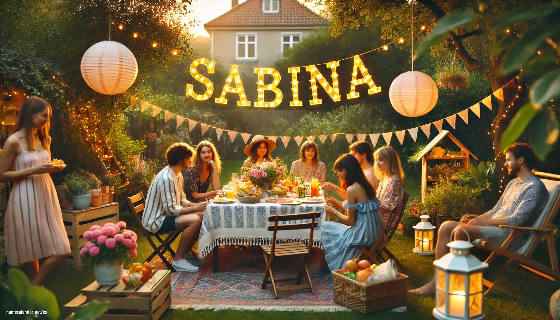 Celebración del onomástico y del nombre - Sabina