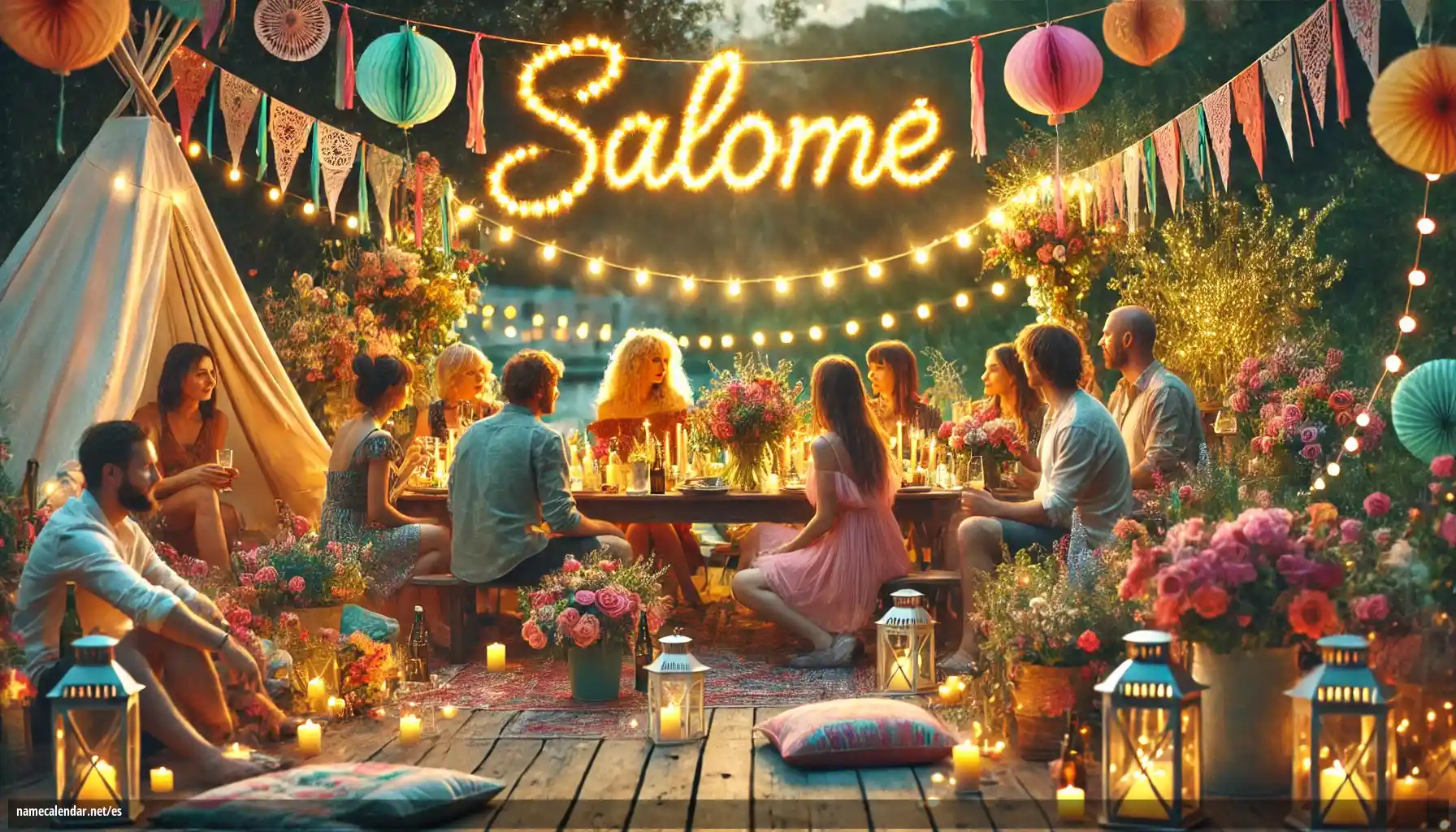 Celebración del onomástico y del nombre - Salomé