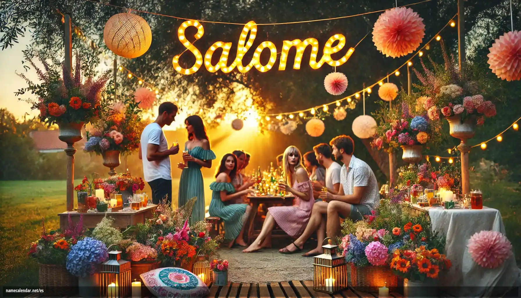 Celebración del onomástico y del nombre - Salome