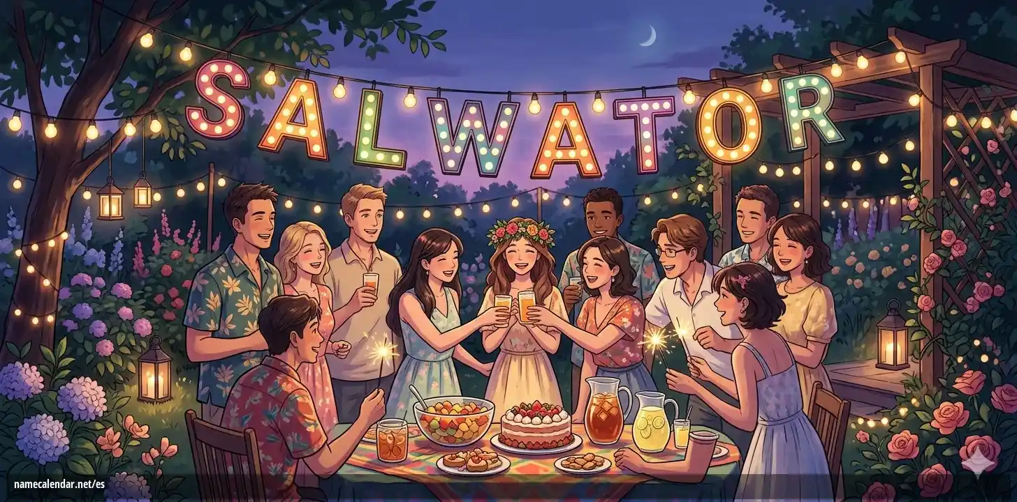 Celebración del onomástico y del nombre - Salwator