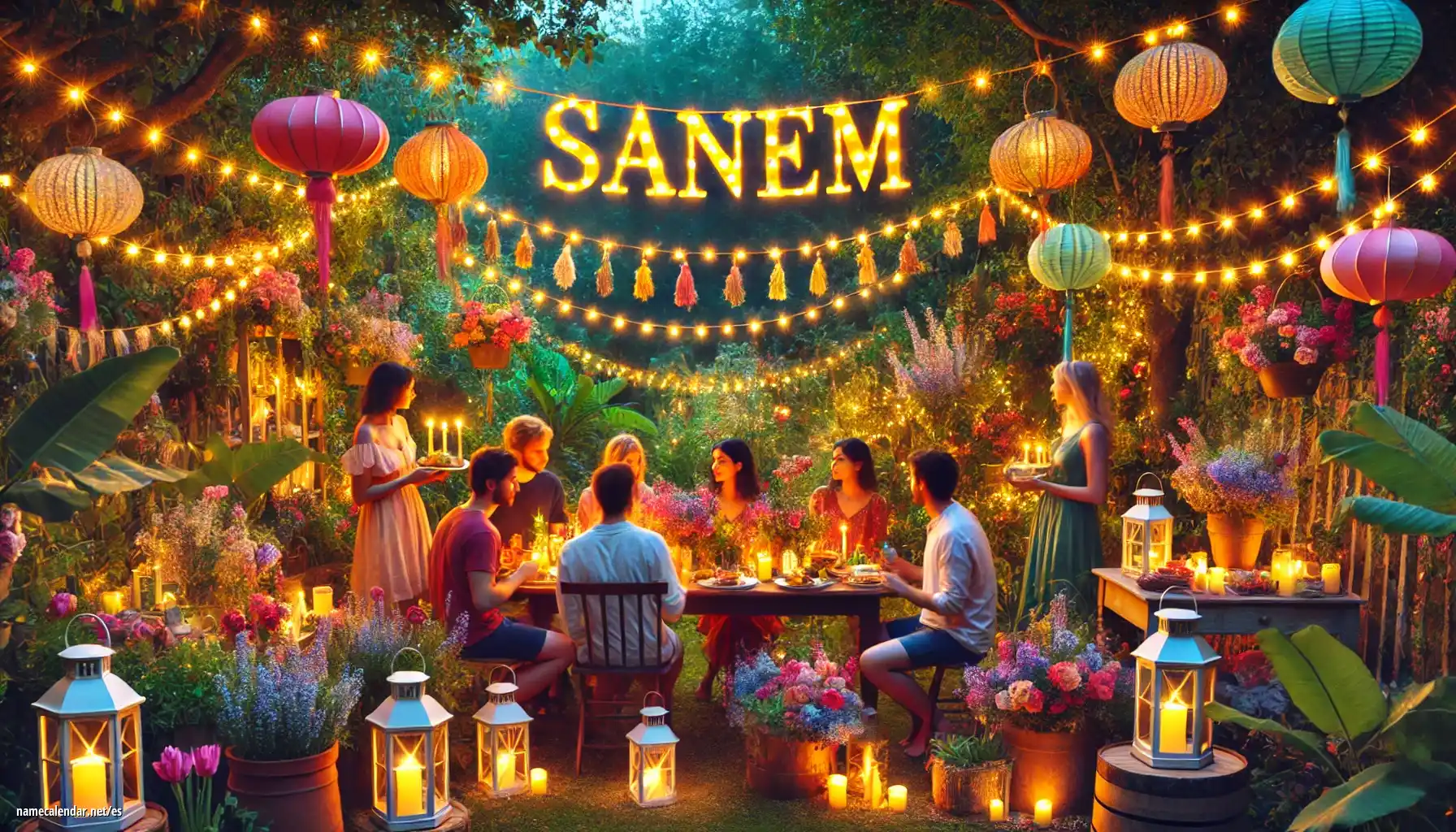 Celebración del onomástico y del nombre - Sanem