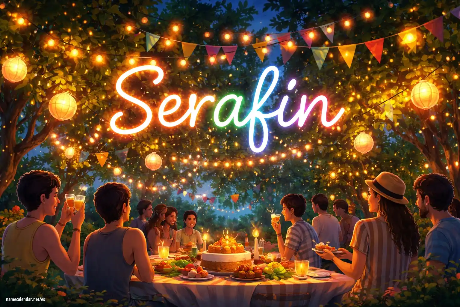 Celebración del onomástico y del nombre - Serafín