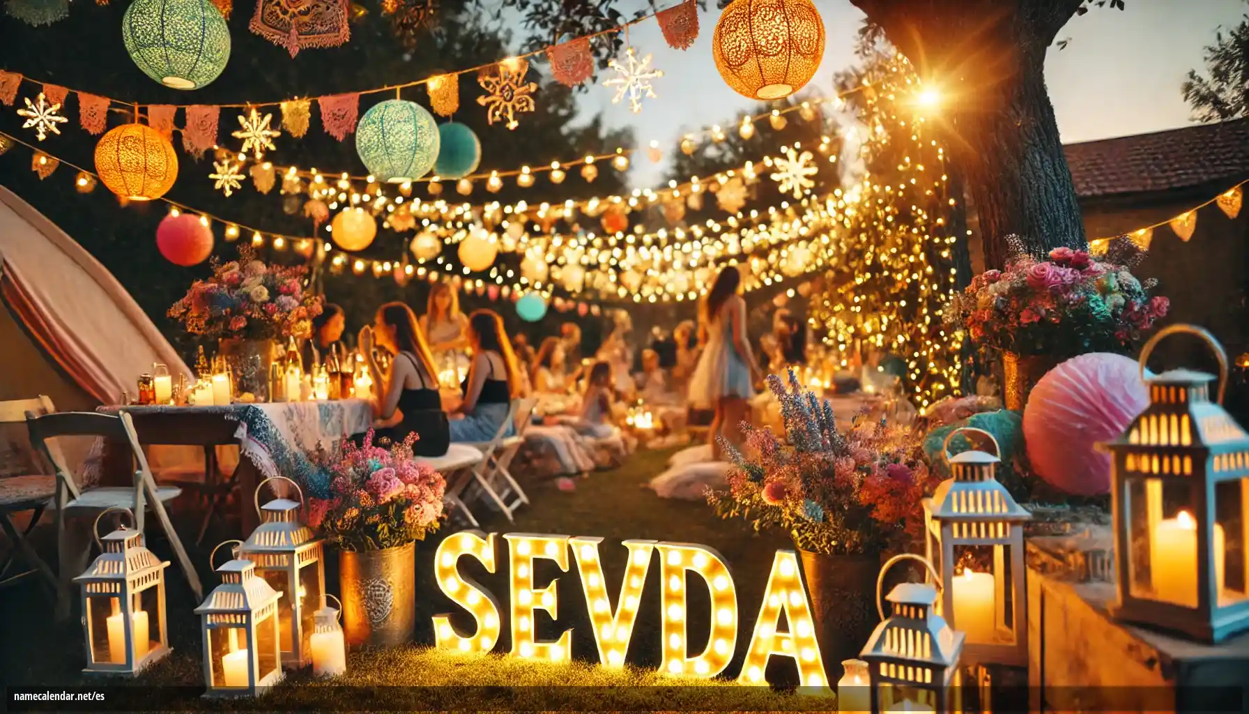 Celebración del onomástico y del nombre - Sevda