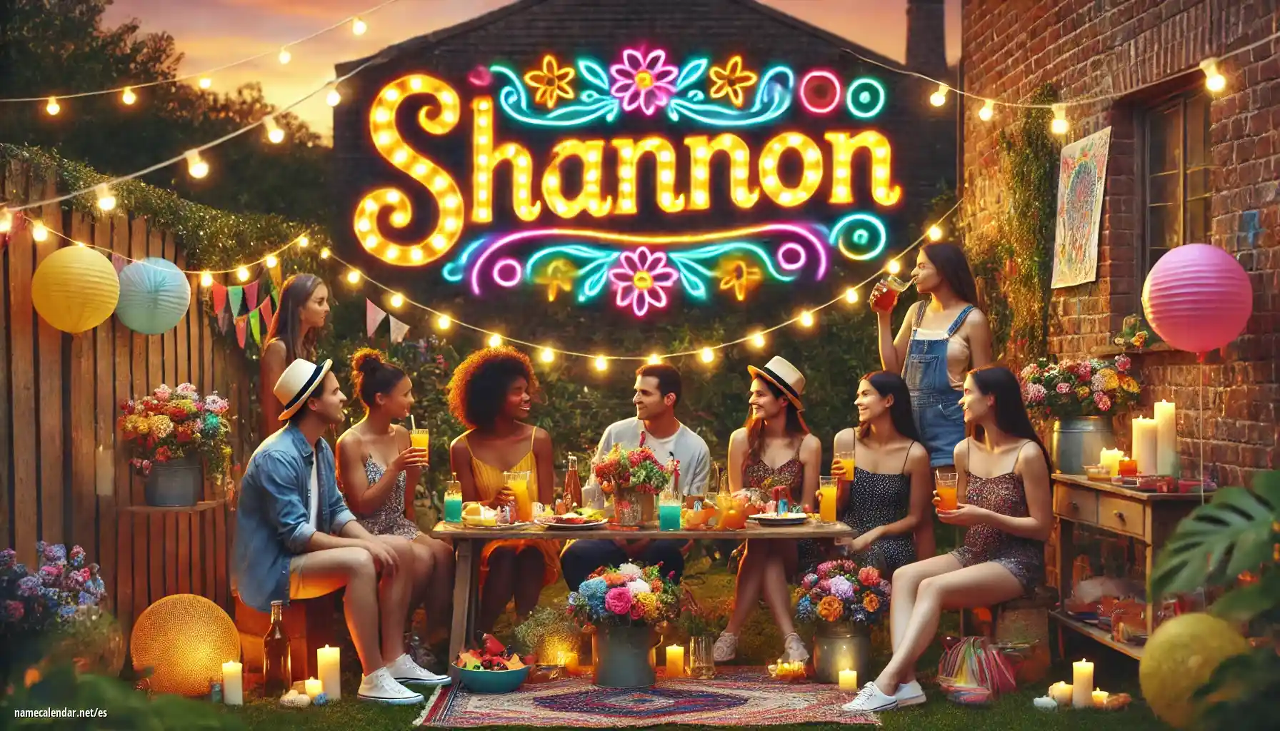 Celebración del onomástico y del nombre - Shannon
