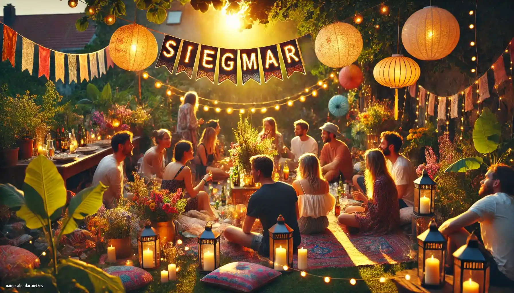 Celebración del onomástico y del nombre - Siegmar