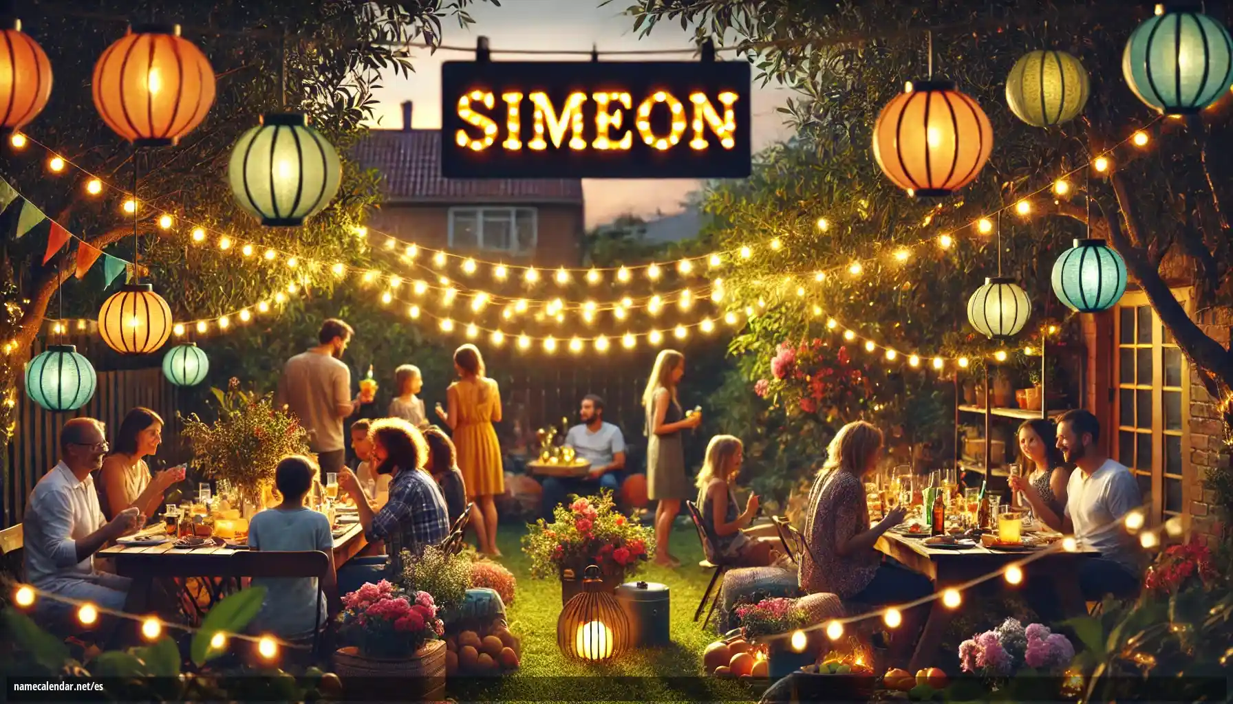 Celebración del onomástico y del nombre - Siméon