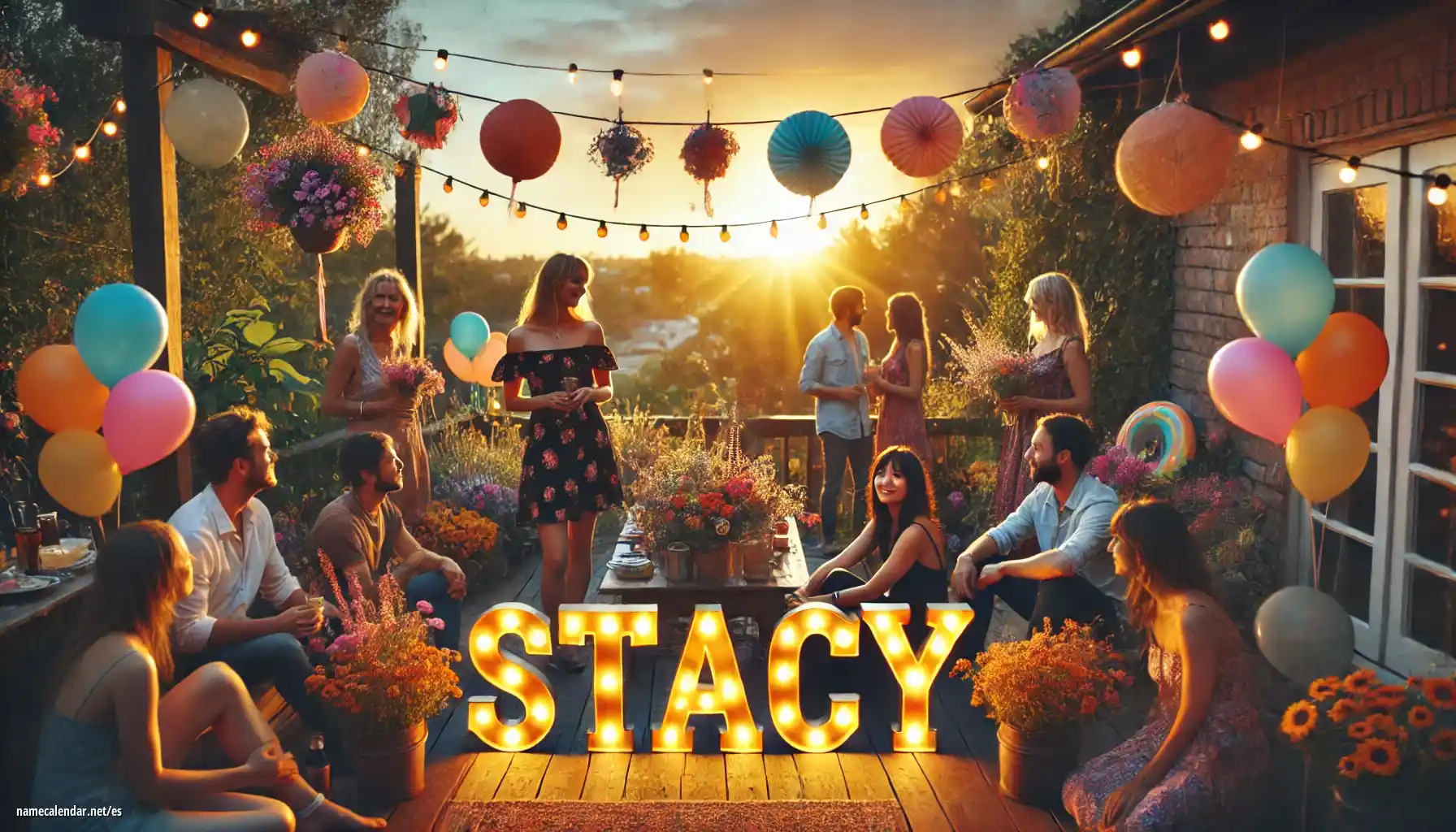 Celebración del onomástico y del nombre - Stacy
