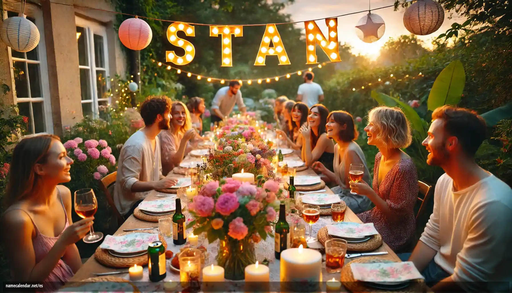 Celebración del onomástico y del nombre - Stan