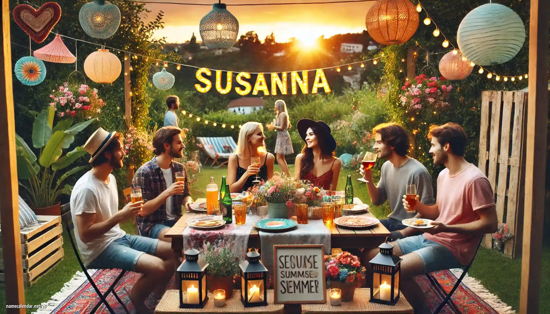 Celebración del onomástico y del nombre - Susanna