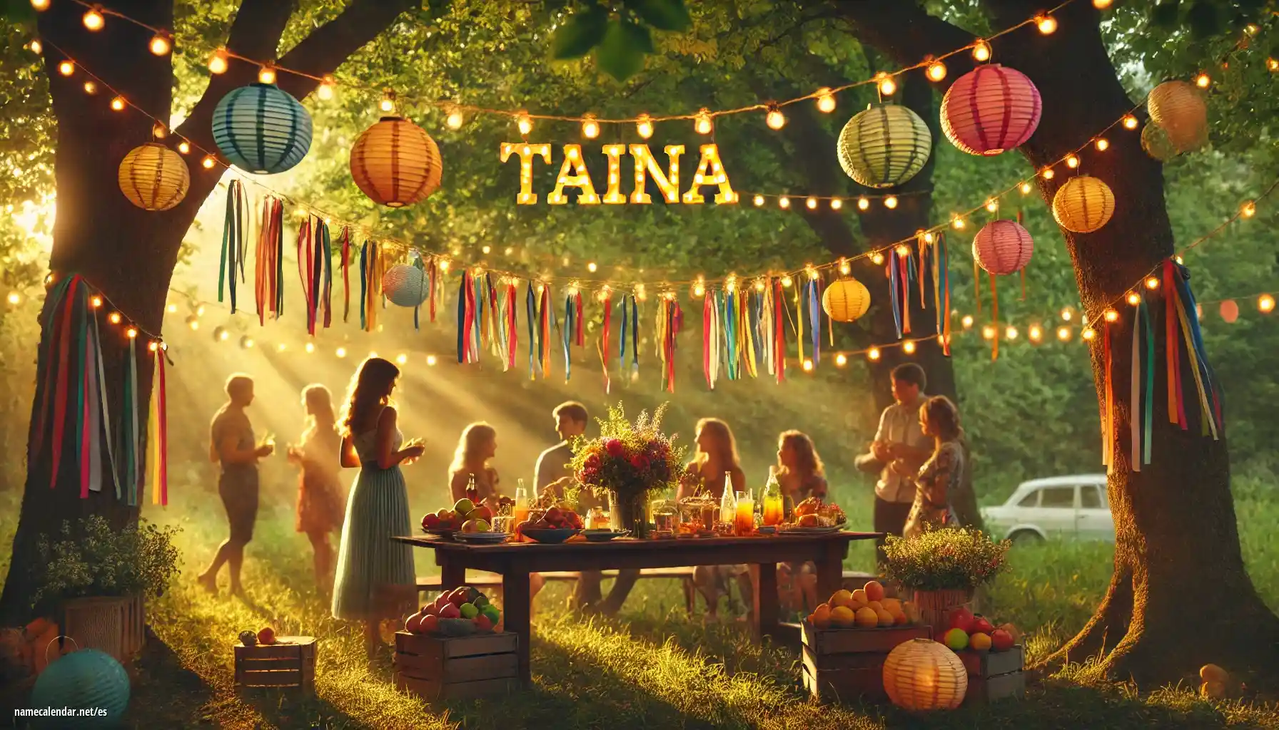 Celebración del onomástico y del nombre - Taina