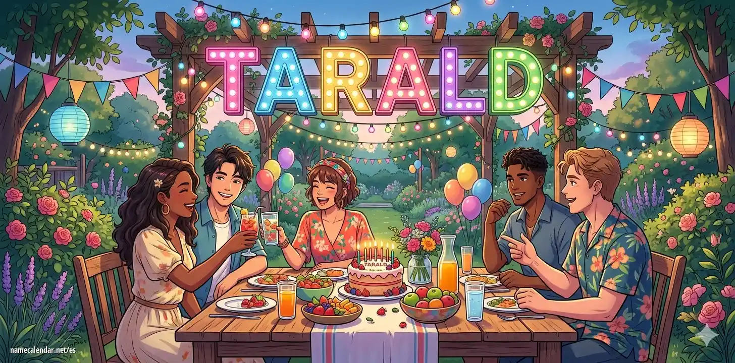 Celebración del onomástico y del nombre - Tarald
