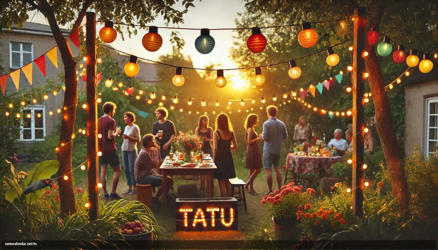 Celebración del onomástico y del nombre - Tatu