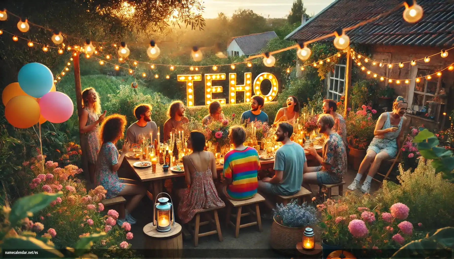 Celebración del onomástico y del nombre - Teho