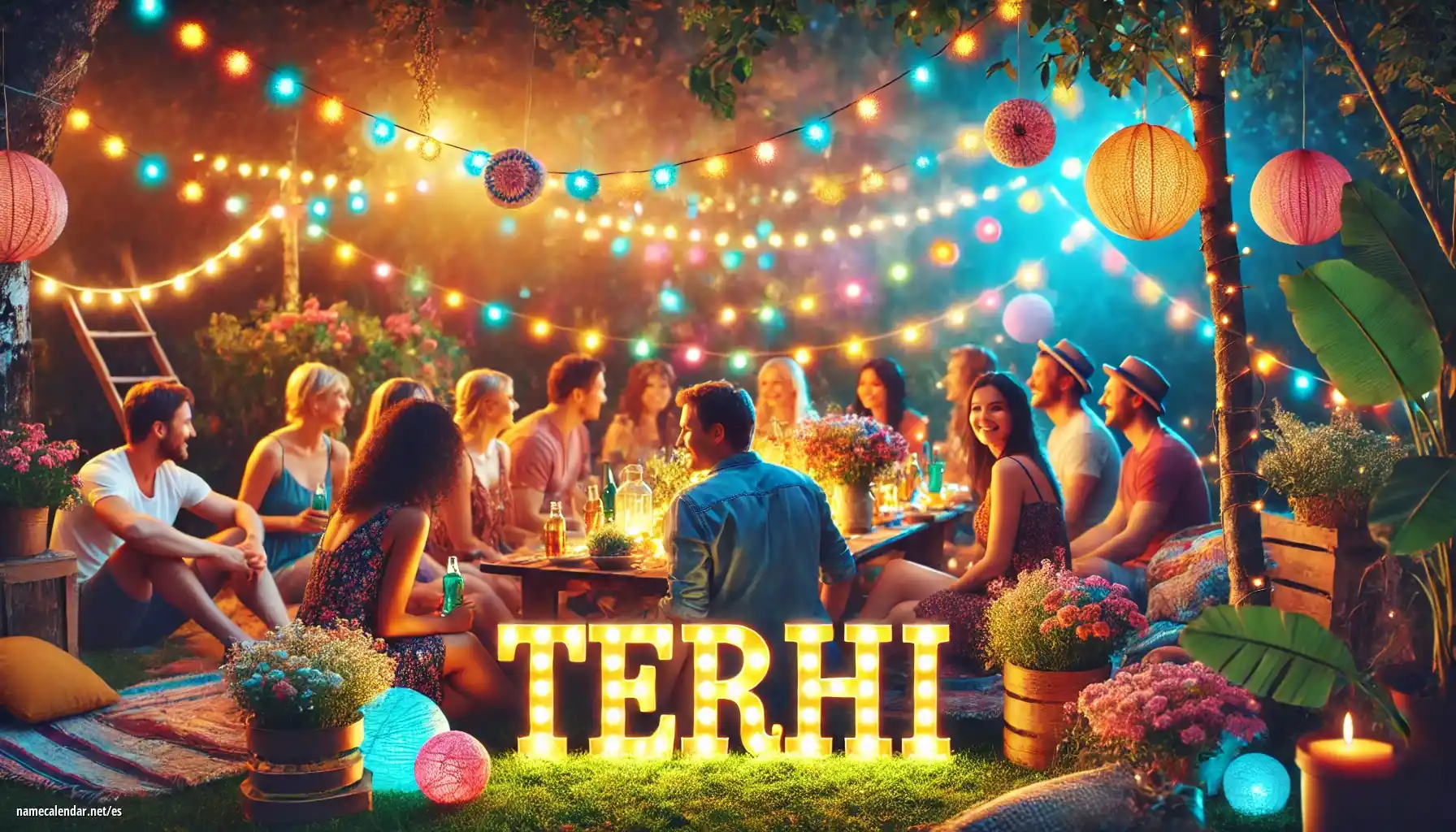 Celebración del onomástico y del nombre - Terhi