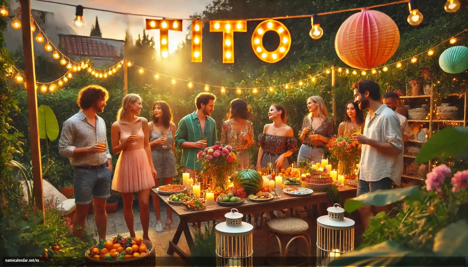 Celebración del onomástico y del nombre - Tito