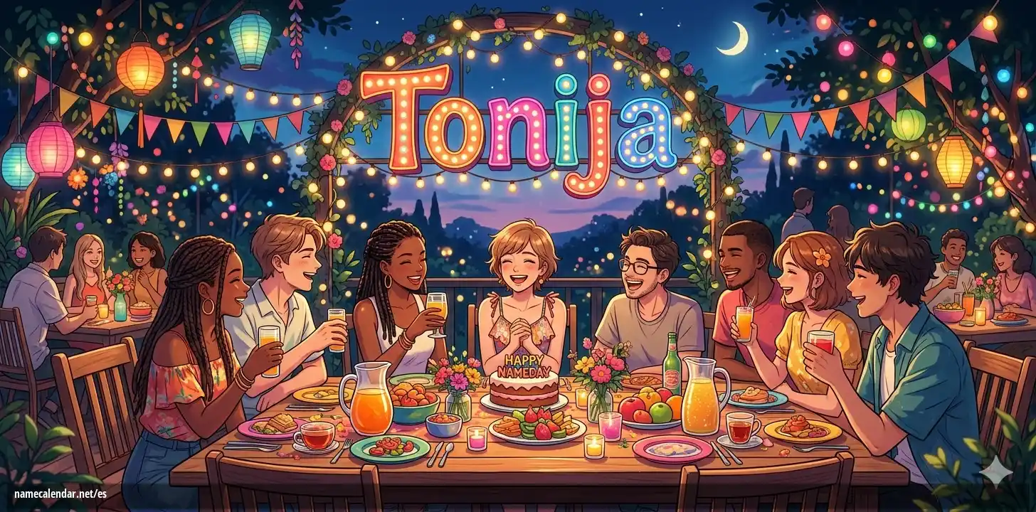 Celebración del onomástico y del nombre - Tonija
