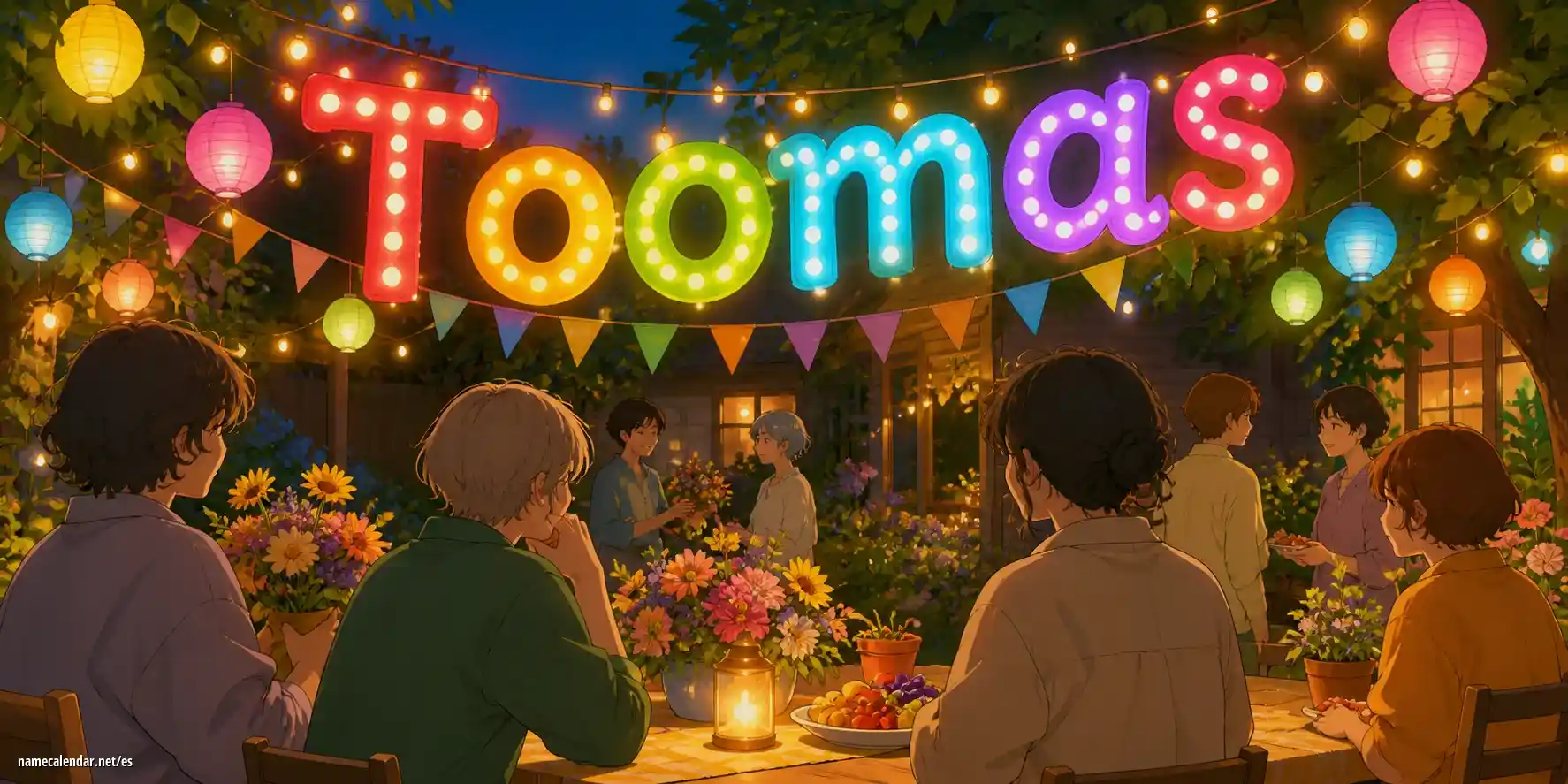 Celebración del onomástico y del nombre - Toomas
