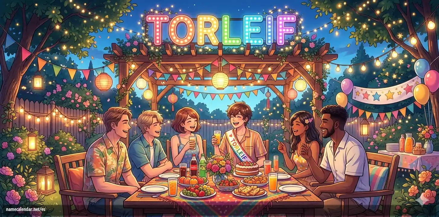 Celebración del onomástico y del nombre - Torleif