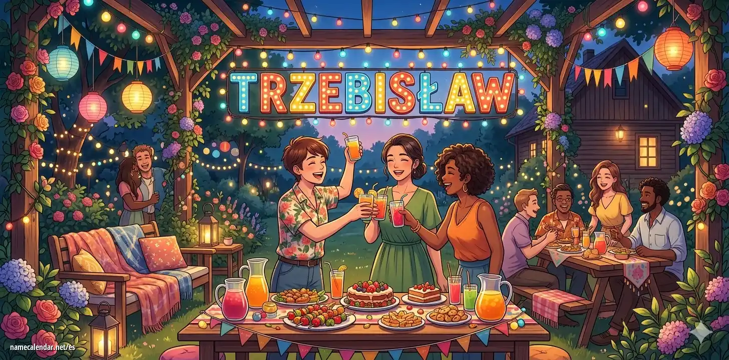 Celebración del onomástico y del nombre - Trzebisław