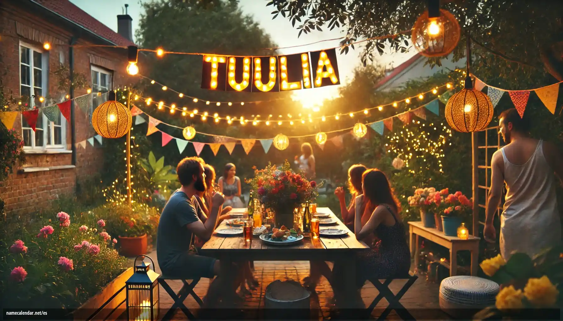 Celebración del onomástico y del nombre - Tuulia