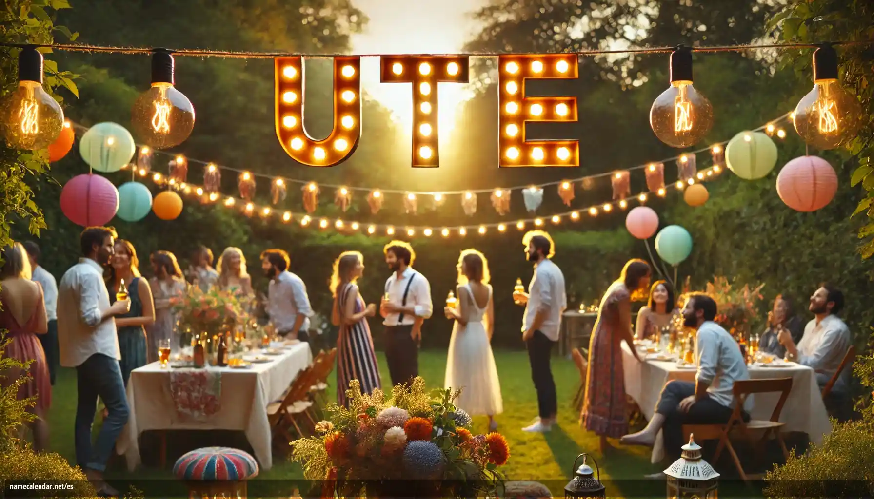 Celebración del onomástico y del nombre - Ute