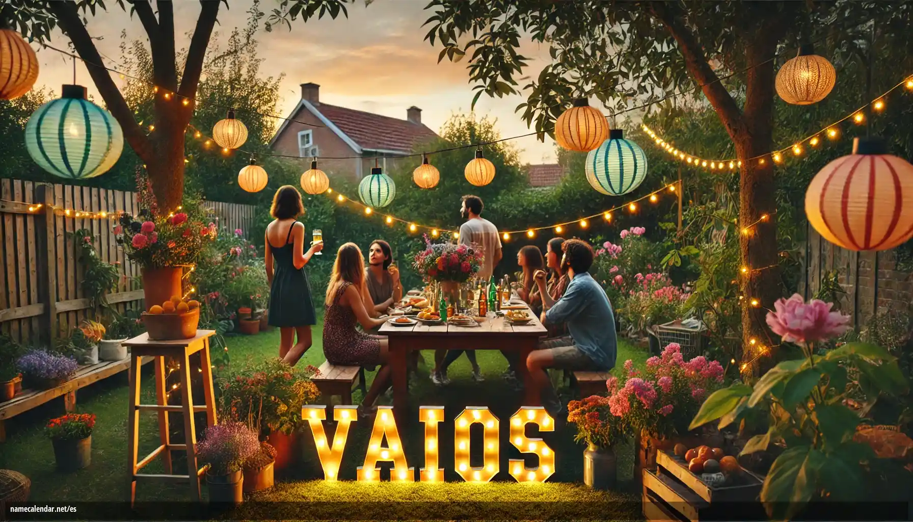 Celebración del onomástico y del nombre - Vaios